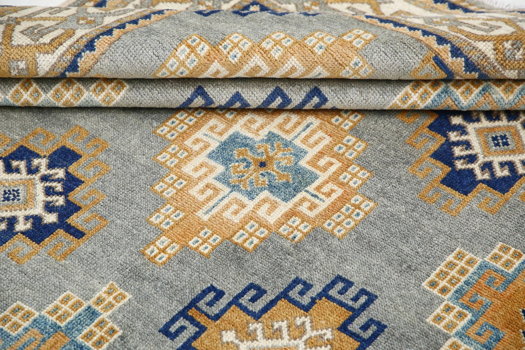 Afghan Ziegler Rug 6' 2" x 9' 10" Hand-Knotted | No. AT17787