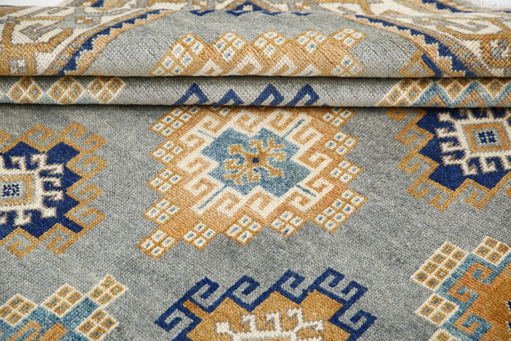 Afghan Ziegler Rug 6' 2" x 9' 10" Hand-Knotted | No. AT17787