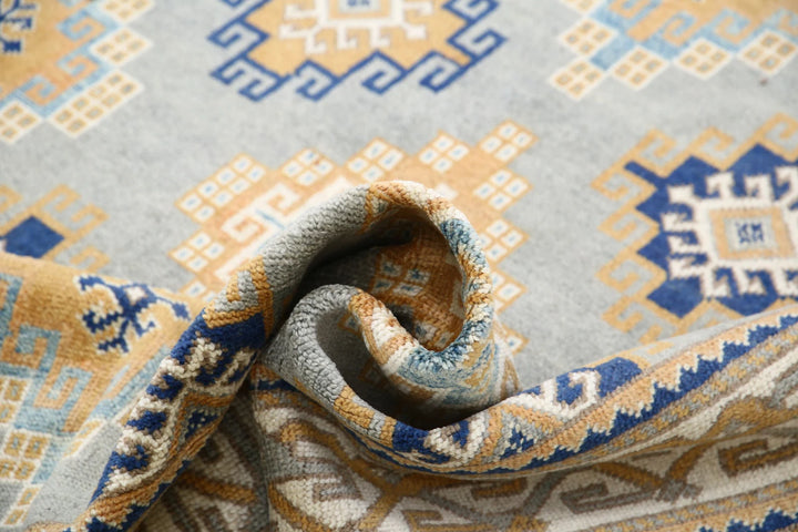 Afghan Ziegler Rug 6' 2" x 9' 10" Hand-Knotted | No. AT17787