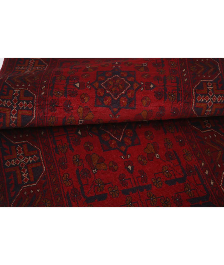 Afghan Khal Muhammadi Runner Rug 2' 8" x 9' 7" Hand-Knotted | No. AT18129