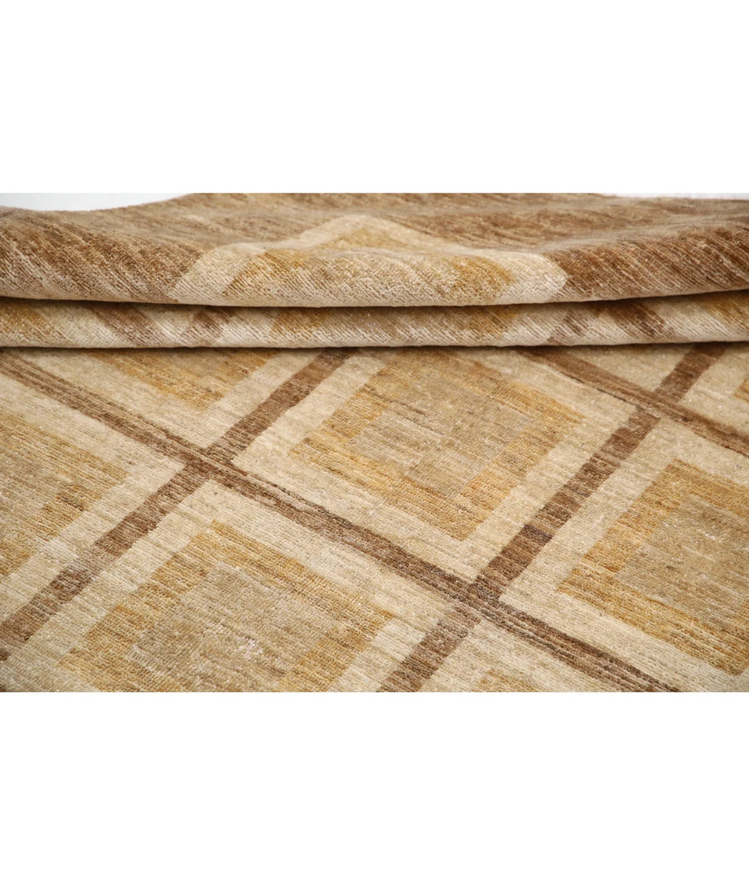 Afghan Modcar Rug 5' 10" x 8' 7" Hand-Knotted | No. AT18131