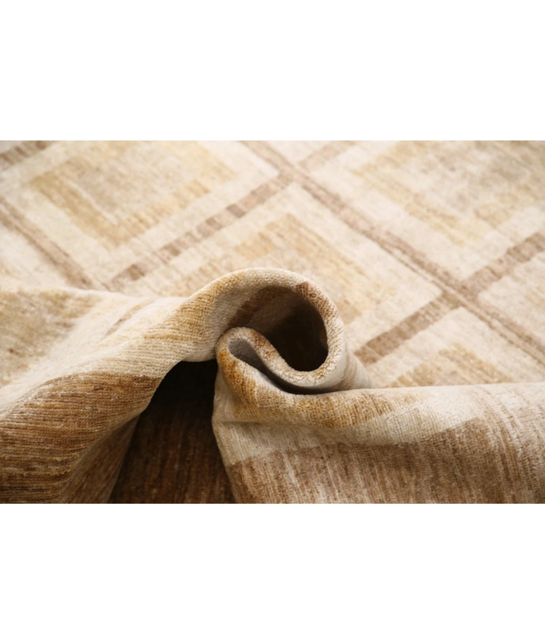 Afghan Modcar Rug 5' 10" x 8' 7" Hand-Knotted | No. AT18131