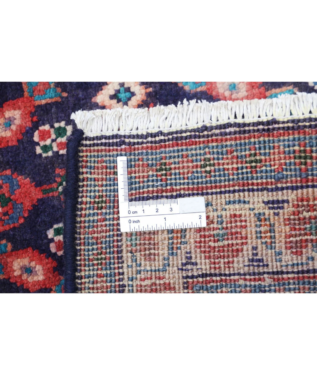 Persian Hamadan Rug 3' 8" x 10' 4" Hand-Knotted | No. AT18166
