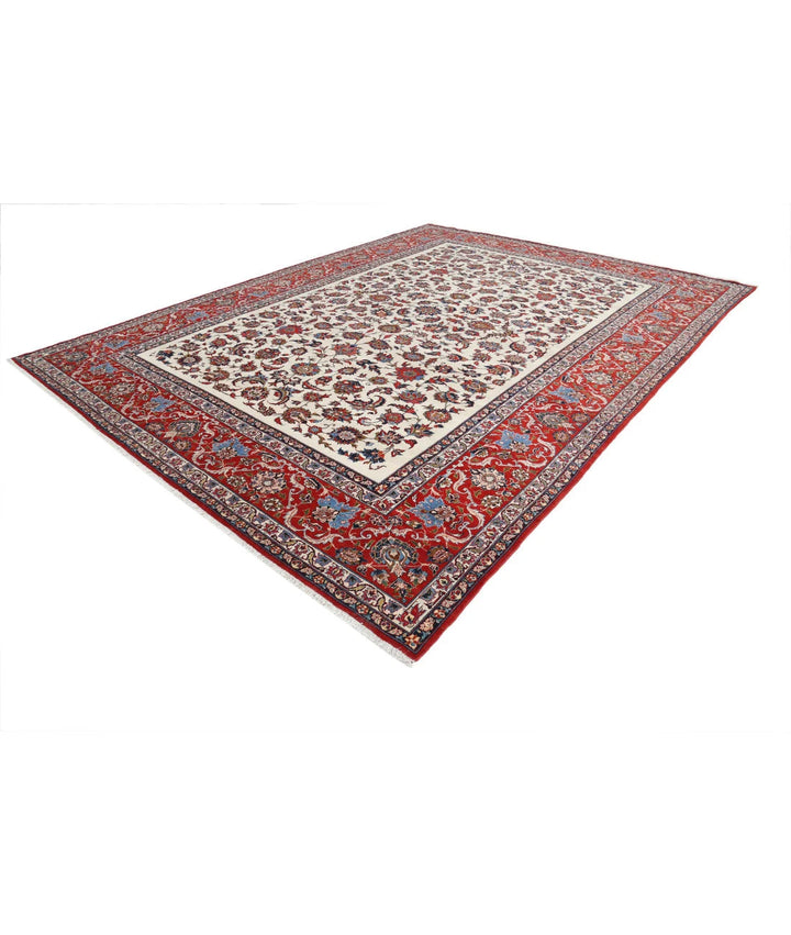 Persian Isfahan Rug 10' 9" x 14' 6" Hand-Knotted | No. AT18197