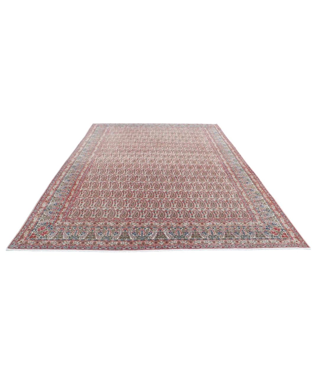 Persian Bote Rug 8' 9" x 12' 2" Hand-Knotted | No. AT18223