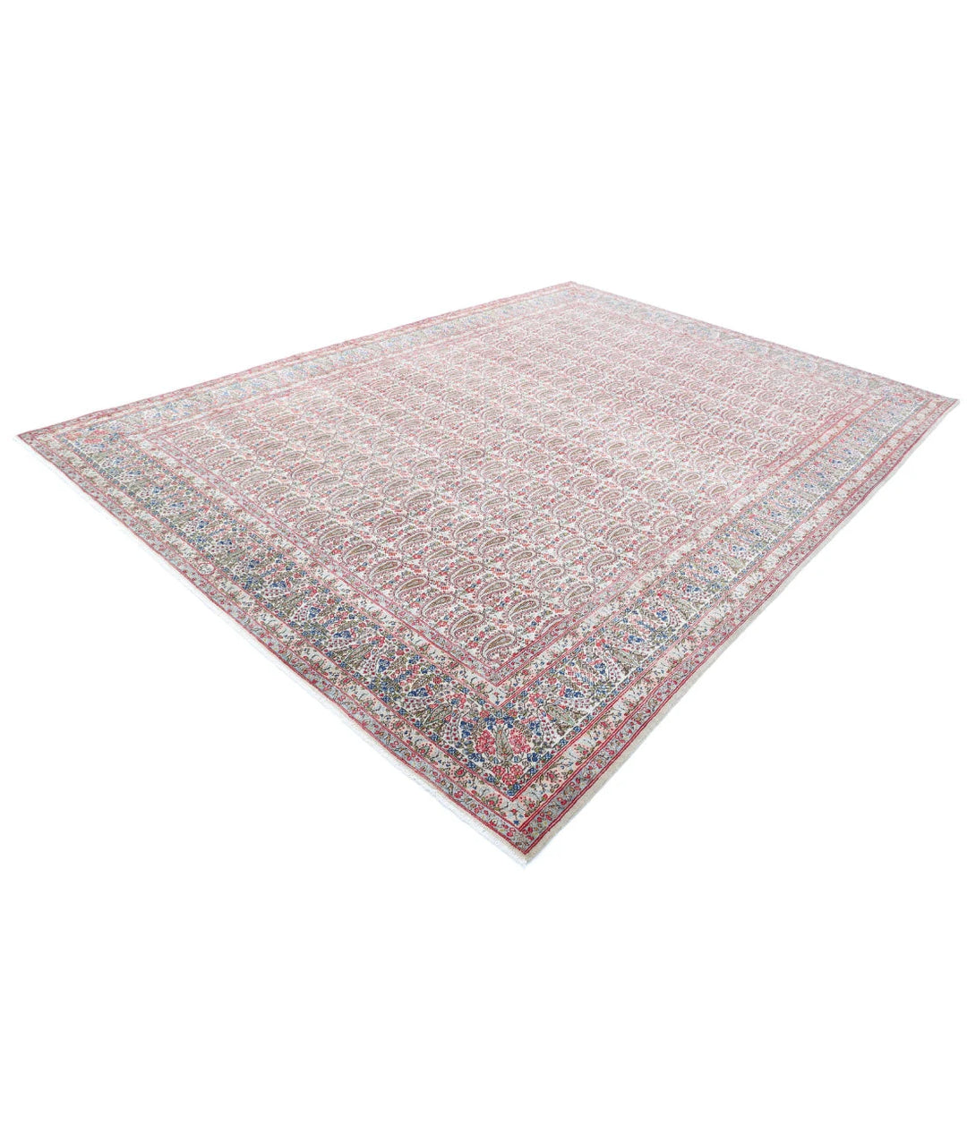 Persian Bote Rug 8' 9" x 12' 2" Hand-Knotted | No. AT18223