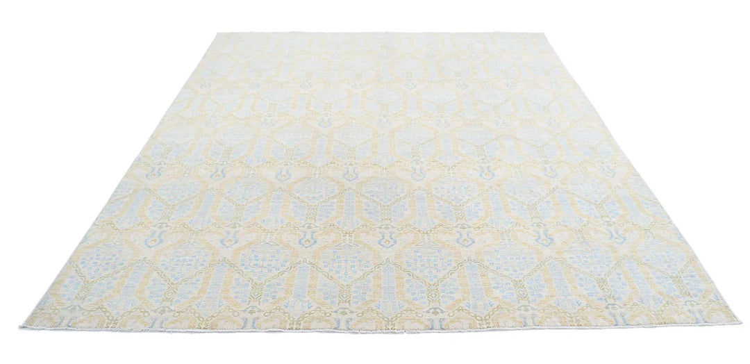 Afghan Ariana Rug 7' 9" x 9' 4" Hand-Knotted | No. AT18228