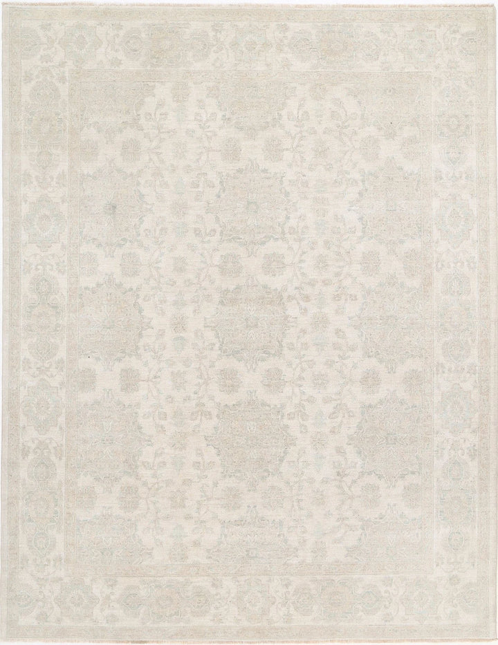 Afghan Serenity Rug 7' 10" x 10' 1" Hand-Knotted | No. AT18490