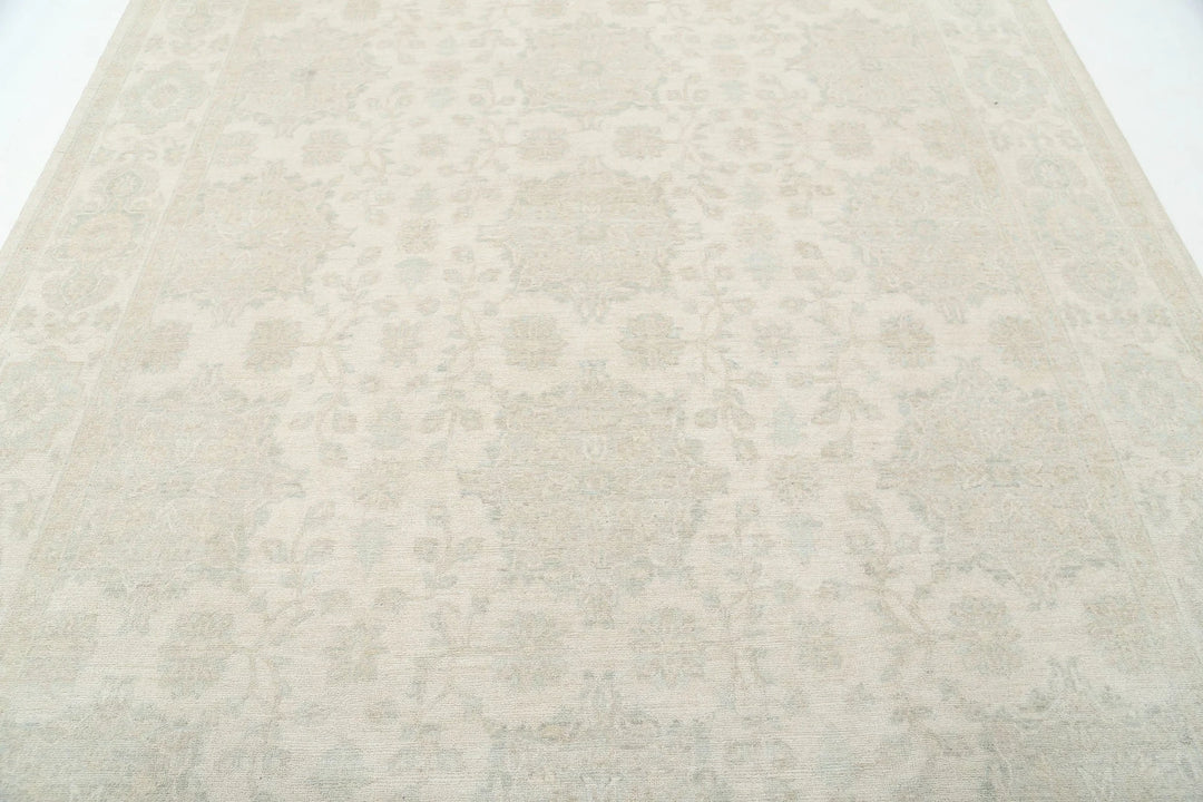 Afghan Serenity Rug 7' 10" x 10' 1" Hand-Knotted | No. AT18490