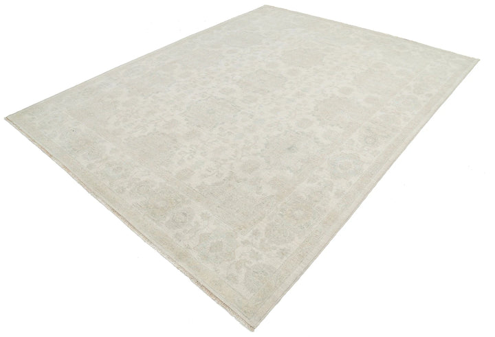 Afghan Serenity Rug 7' 10" x 10' 1" Hand-Knotted | No. AT18490