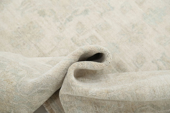 Afghan Serenity Rug 7' 10" x 10' 1" Hand-Knotted | No. AT18490