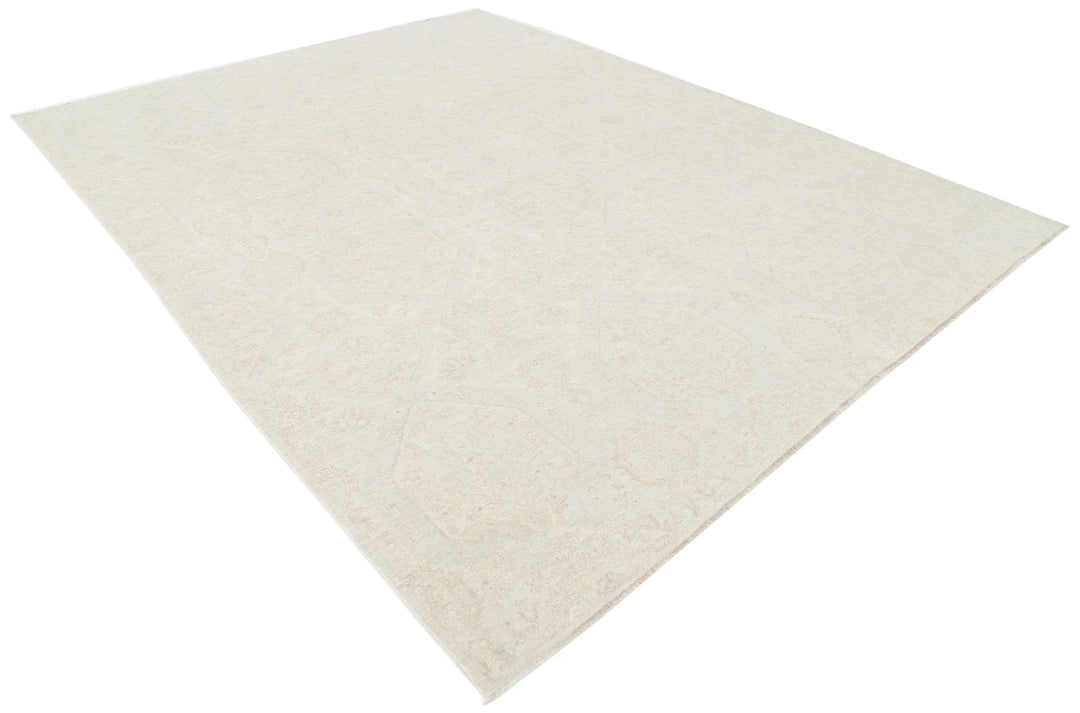 Afghan Oriental Rug 8' 11" x 11' 6" Hand-Knotted | No. AT18563