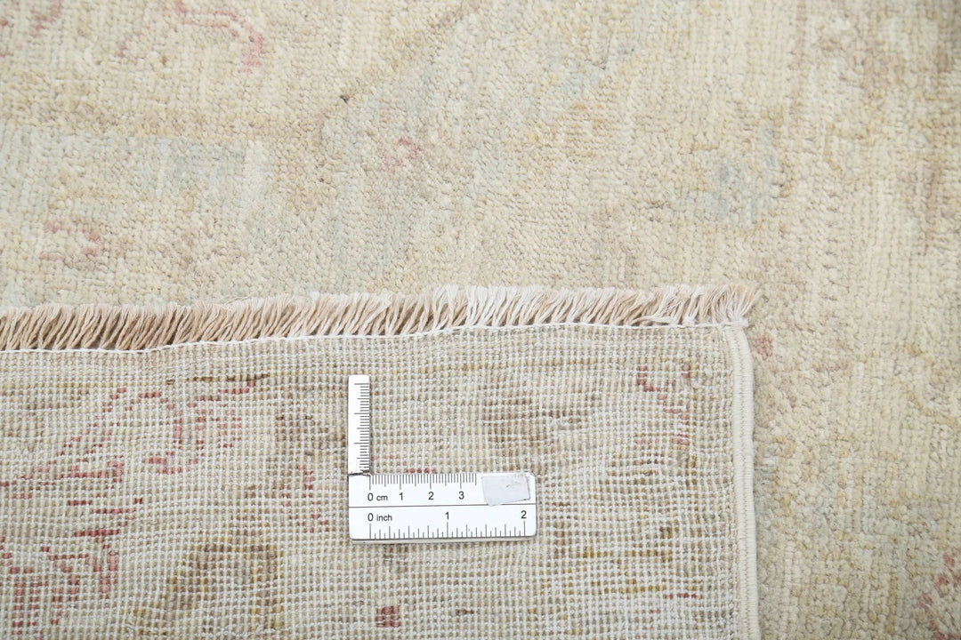 Afghan Oriental Rug 8' 11" x 11' 6" Hand-Knotted | No. AT18563