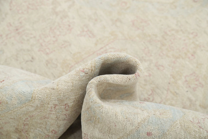 Afghan Oriental Rug 8' 11" x 11' 6" Hand-Knotted | No. AT18563