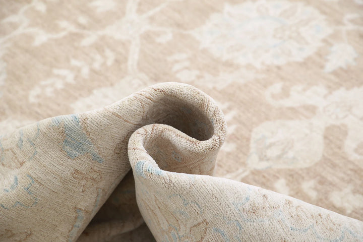 Afghan Serenity Rug 13' 9" x 18' 10" Hand-Knotted | No. AT18666