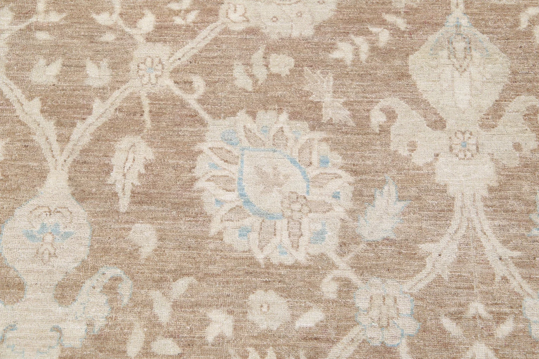 Afghan Serenity Rug 13' 9" x 18' 10" Hand-Knotted | No. AT18666