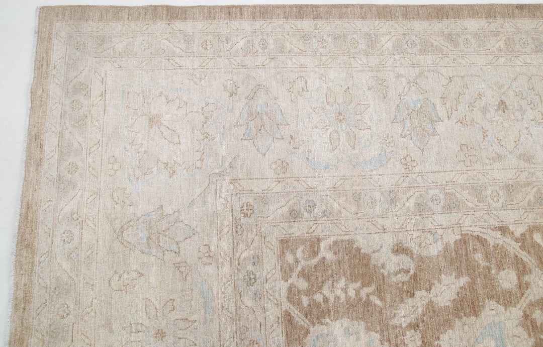 Afghan Serenity Rug 13' 9" x 18' 10" Hand-Knotted | No. AT18666