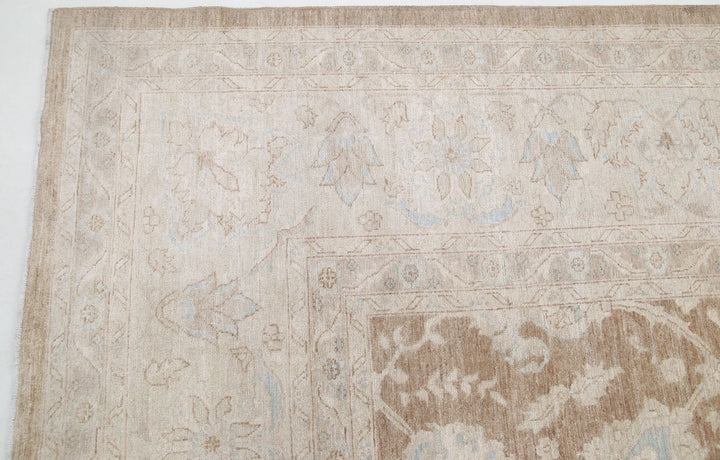 Afghan Serenity Rug 13' 9" x 18' 10" Hand-Knotted | No. AT18666