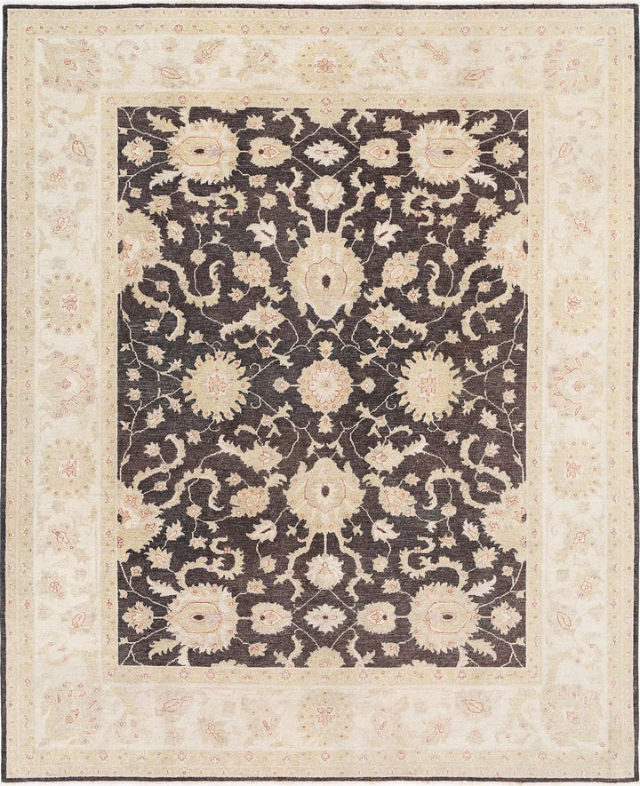 Afghan Serenity Rug 7' 11" x 9' 7" Hand-Knotted | No. AT18736
