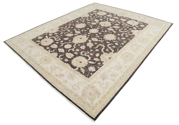 Afghan Serenity Rug 7' 11" x 9' 7" Hand-Knotted | No. AT18736