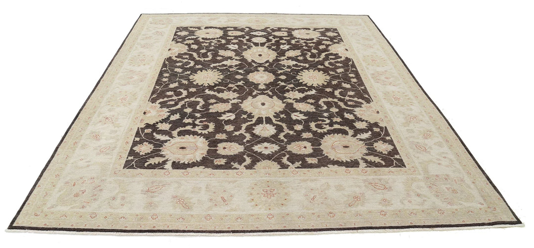 Afghan Serenity Rug 7' 11" x 9' 7" Hand-Knotted | No. AT18736