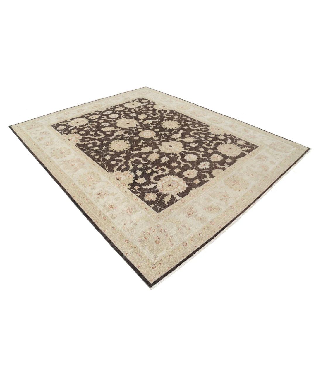 Afghan Serenity Rug 7' 11" x 9' 7" Hand-Knotted | No. AT18736
