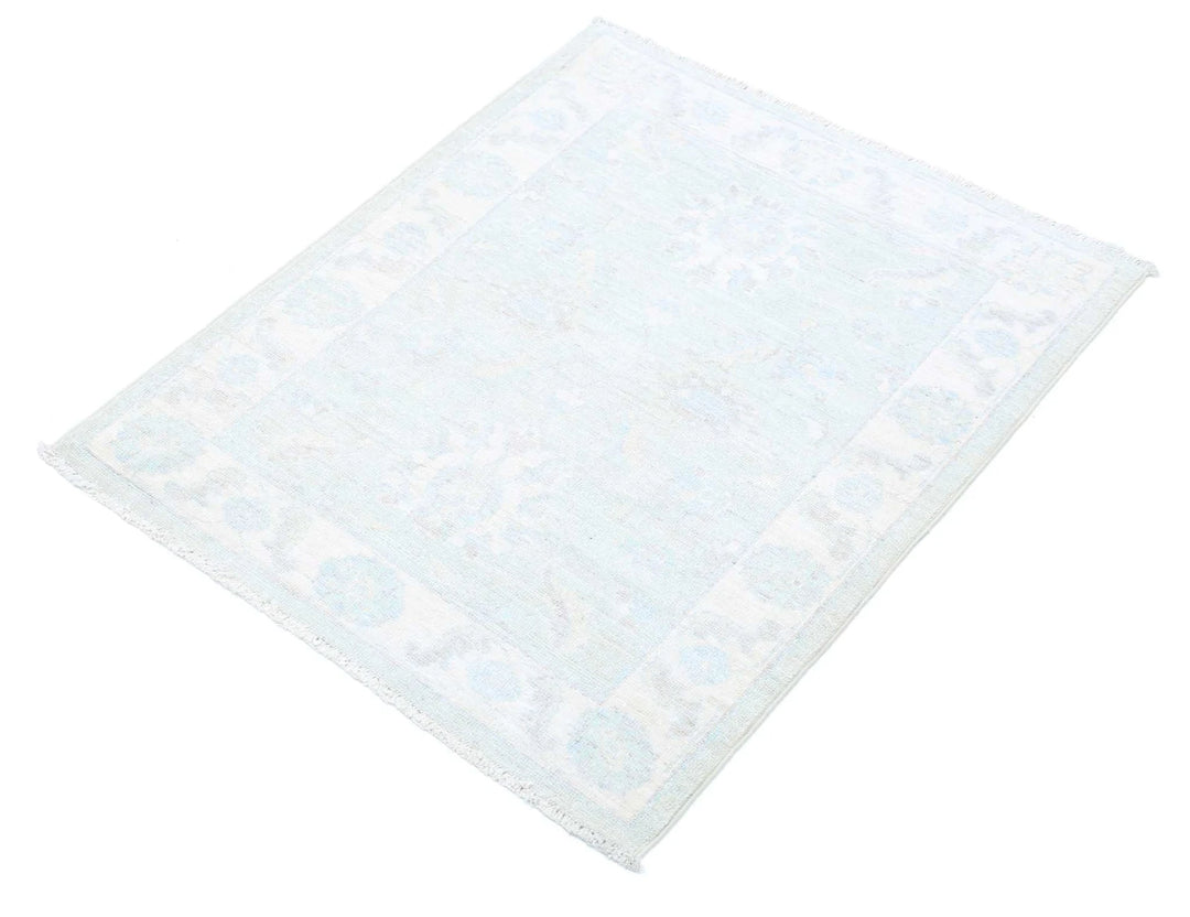 Afghan Serenity Rug 2' 4" x 2' 9" Hand-Knotted | No. AT18772