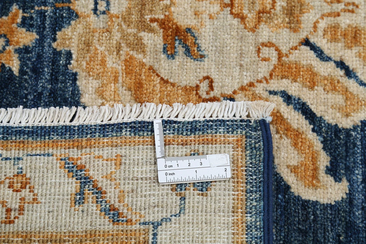 Afghan Ziegler Farhan Rug 9' 3" x 11' 7" Hand-Knotted | No. AT19212