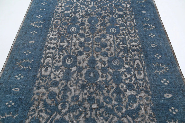 Afghan Onyx Oriental Rug 6' 1" x 8' 9" Hand-Knotted | No. AT19375