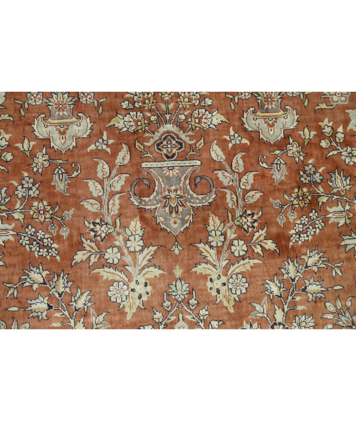Chinese Hereke Rug 3' 0" x 4' 11" Hand-Knotted | No. AT19463