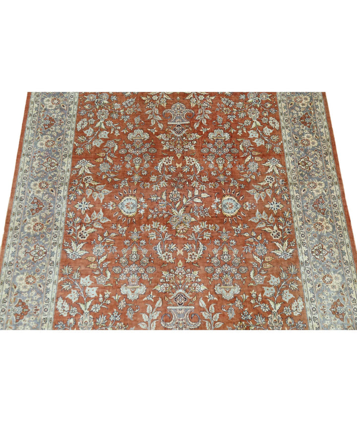 Chinese Hereke Rug 3' 0" x 4' 11" Hand-Knotted | No. AT19463