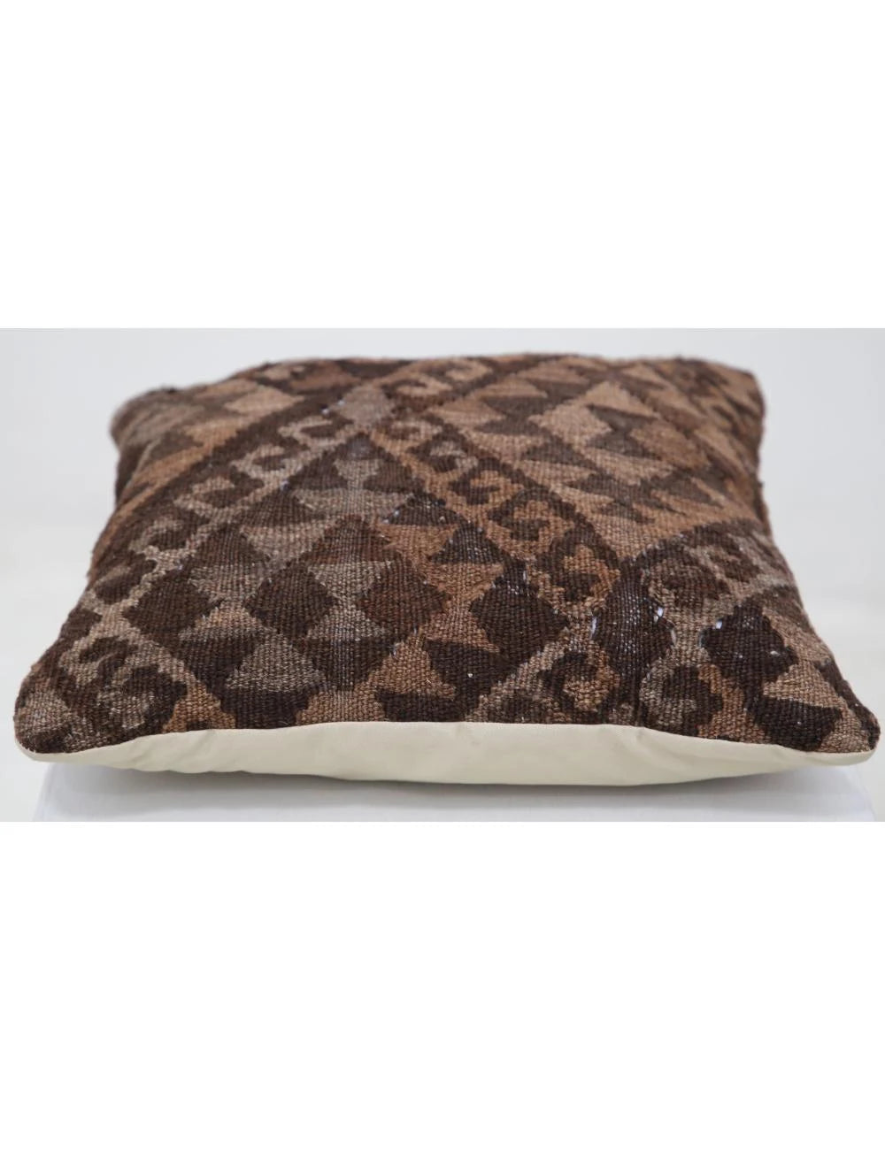 Afghan Tribal Pillow 1' 5" x 1' 5" Hand-Woven | No. AT19556