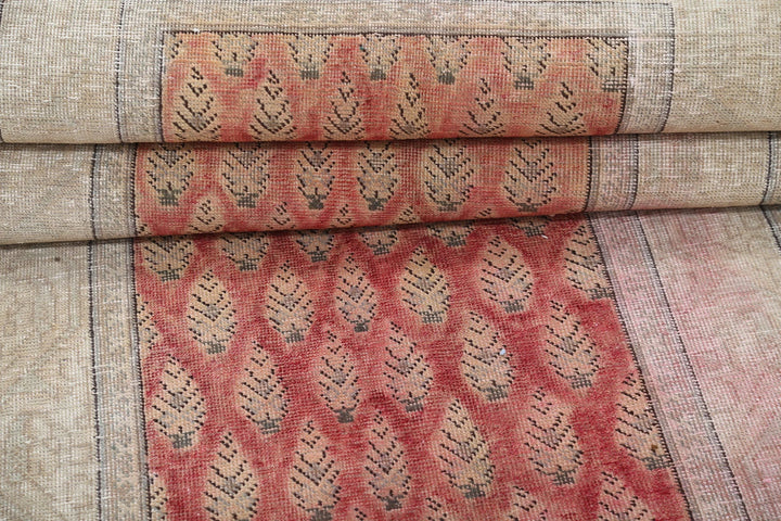 Persian Tabriz Rug 3' 2" x 13' 0" Hand-Knotted | No. AT19604