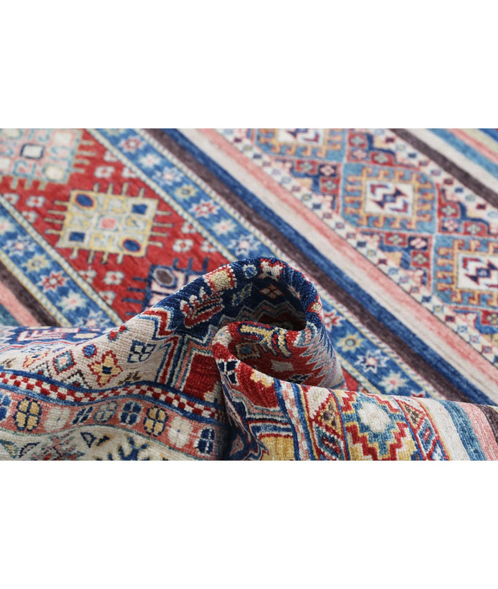 Afghan Khurjeen Rug 8' 8" x 11' 8" Hand-Knotted | No. AT19646