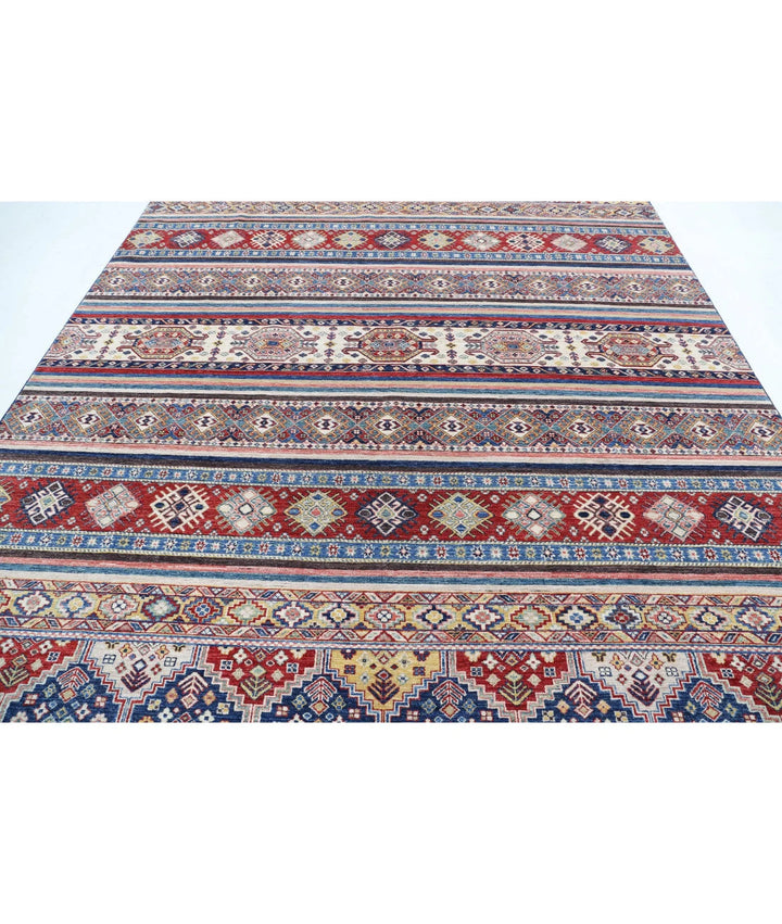 Afghan Khurjeen Rug 8' 8" x 11' 8" Hand-Knotted | No. AT19646