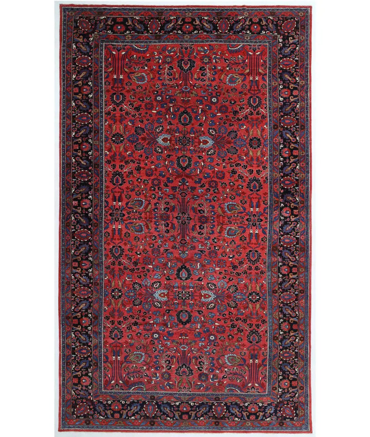 Persian Mehraban Rug 12' 2" x 20' 10" Hand-Knotted | No. AT19745