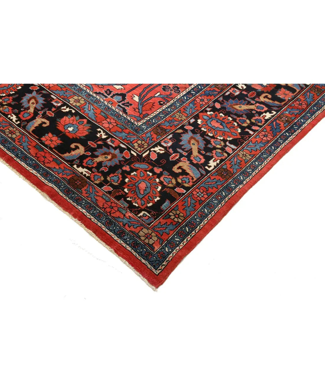 Persian Mehraban Rug 12' 2" x 20' 10" Hand-Knotted | No. AT19745