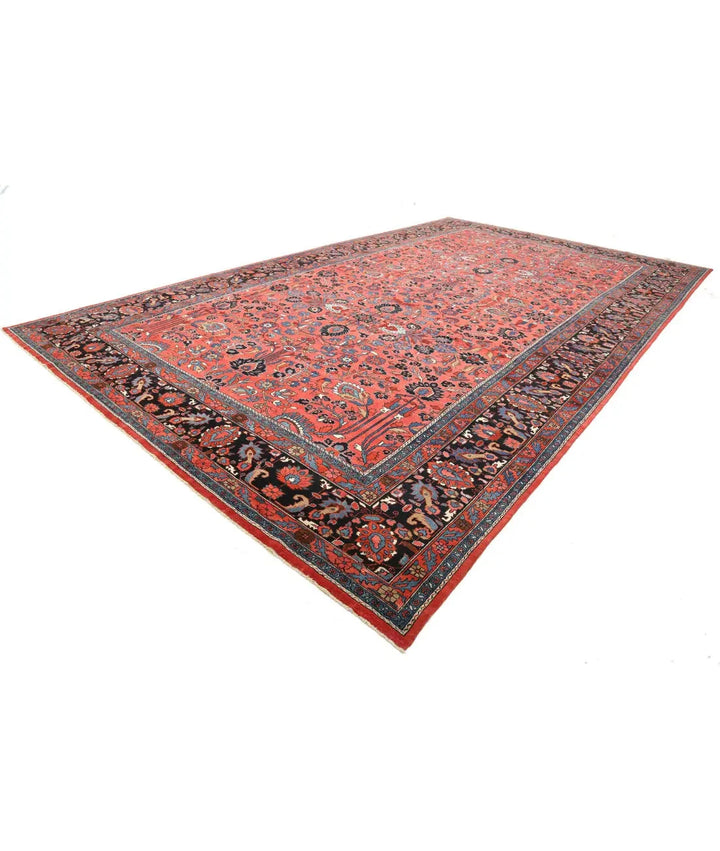 Persian Mehraban Rug 12' 2" x 20' 10" Hand-Knotted | No. AT19745