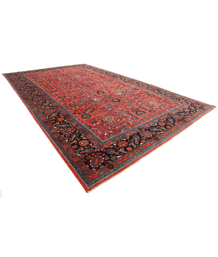 Persian Mehraban Rug 12' 2" x 20' 10" Hand-Knotted | No. AT19745