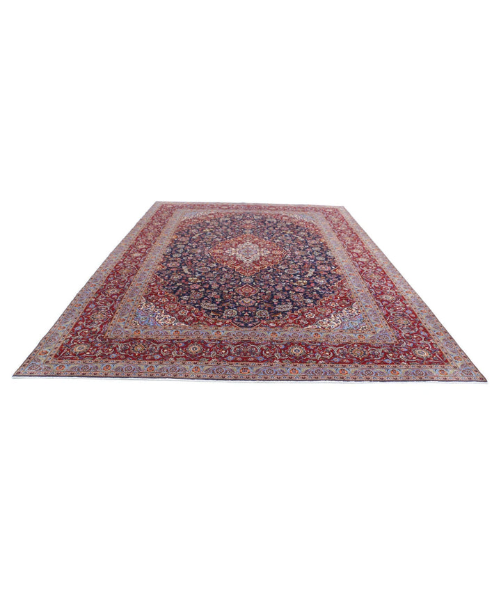 Persian Kashan Rug 9' 6" x 13' 3" Hand-Knotted | No. AT19852