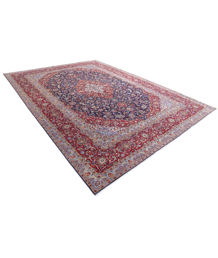 Persian Kashan Rug 9' 6" x 13' 3" Hand-Knotted | No. AT19852