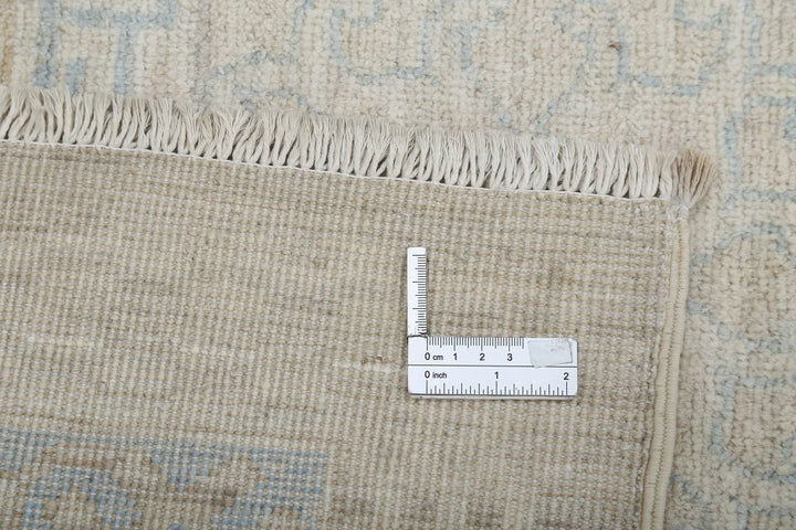 Blue Afghan Khotan Rug 12' 3" x 17' 9" Hand-Knotted | No. AT19870