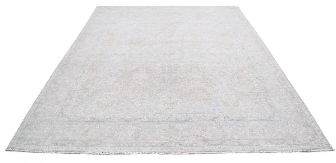 Afghan Serenity Rug 7' 10" x 9' 8" Hand-Knotted | No. AT19904