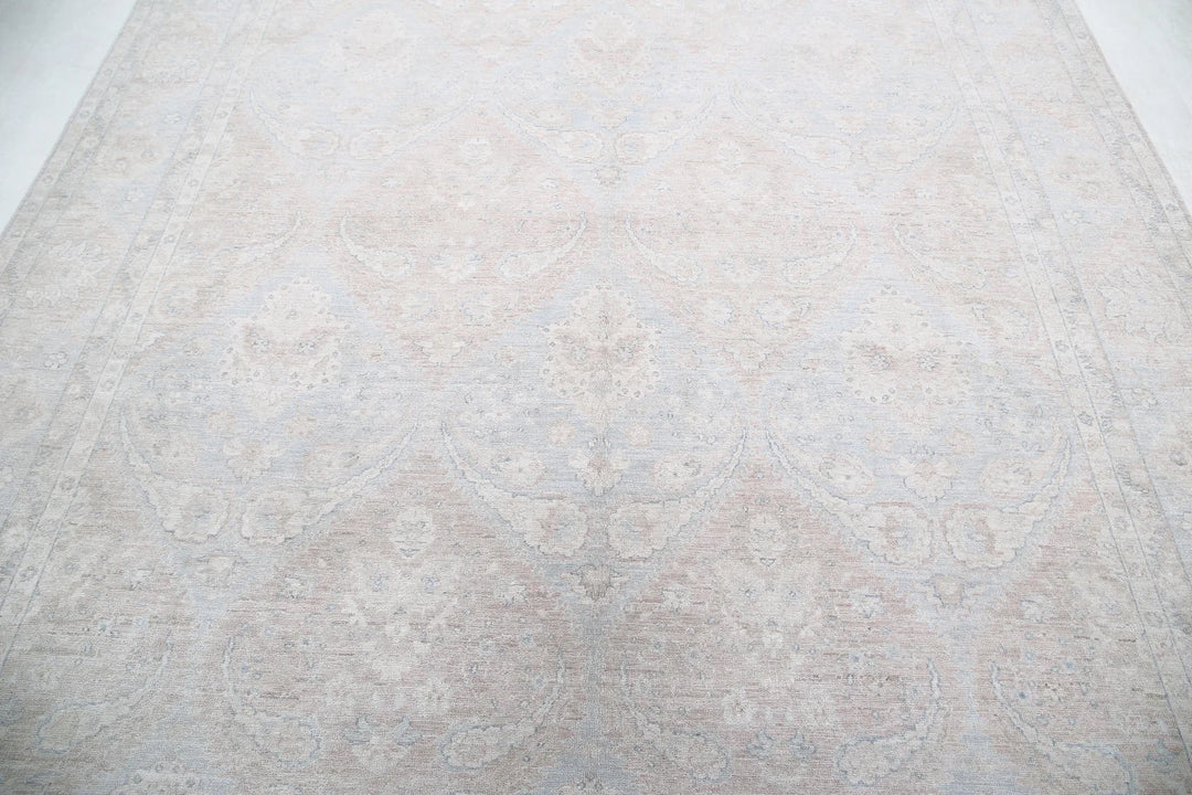 Afghan Serenity Rug 7' 10" x 9' 8" Hand-Knotted | No. AT19904