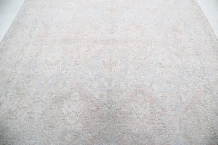 Afghan Serenity Rug 7' 10" x 9' 8" Hand-Knotted | No. AT19904