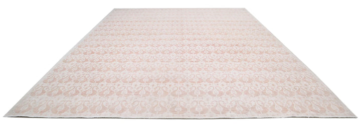 Afghan Oriental Rug 12' 1" x 17' 5" Hand-Knotted | No. AT19966