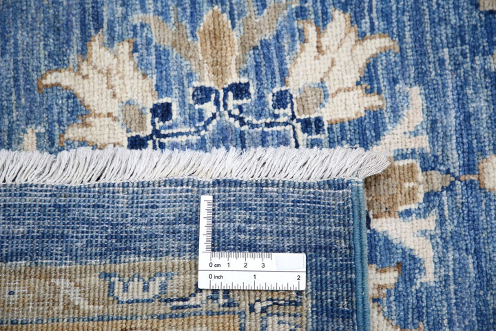 Afghan Ziegler Rug 9' 11" x 20' 8" Hand-Knotted | No. AT20033