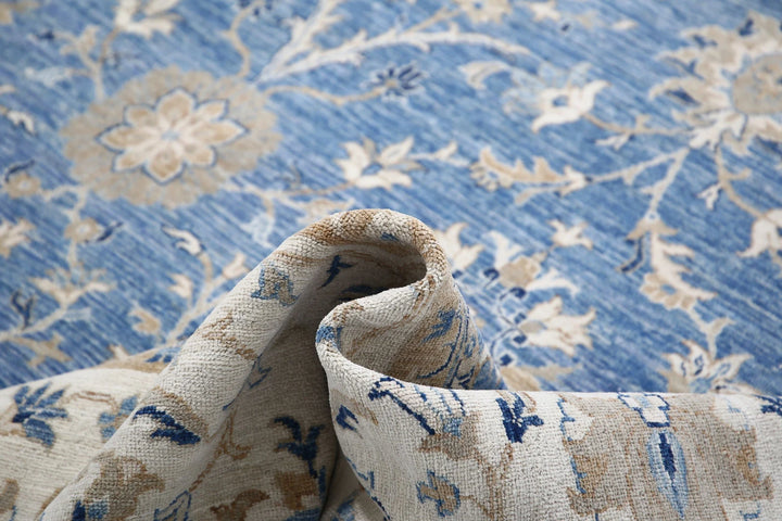 Afghan Ziegler Rug 9' 11" x 20' 8" Hand-Knotted | No. AT20033