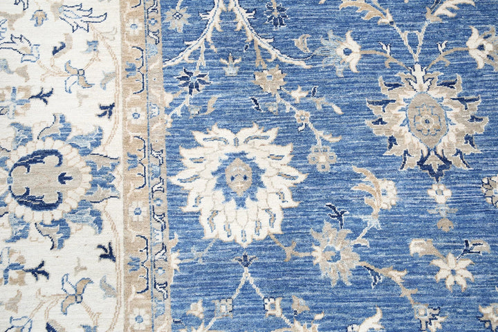 Afghan Ziegler Rug 9' 11" x 20' 8" Hand-Knotted | No. AT20033