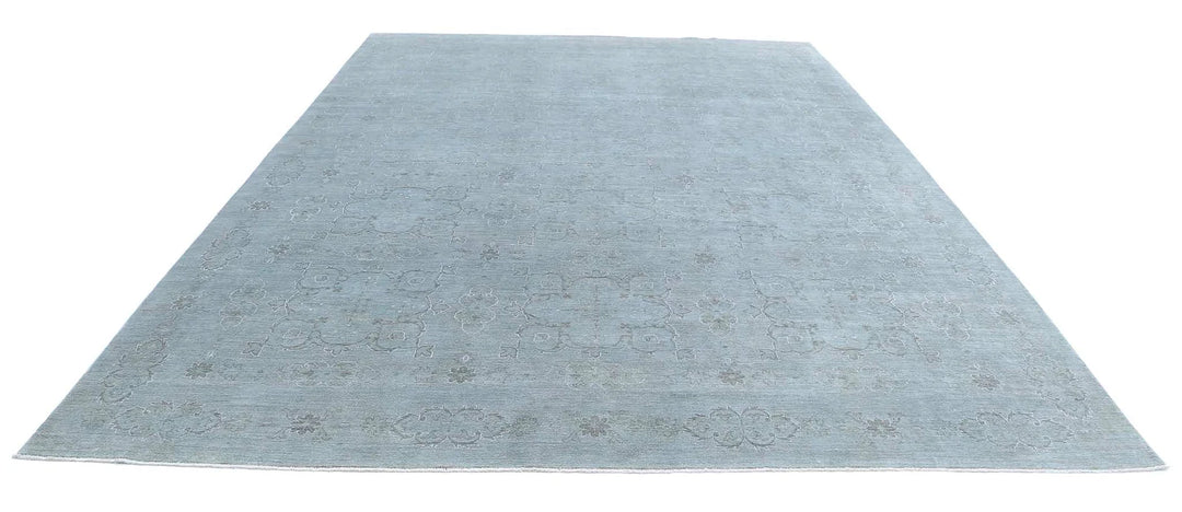 Afghan Overdye Rug 9' 10" x 13' 11" Hand-Knotted | No. AT20101